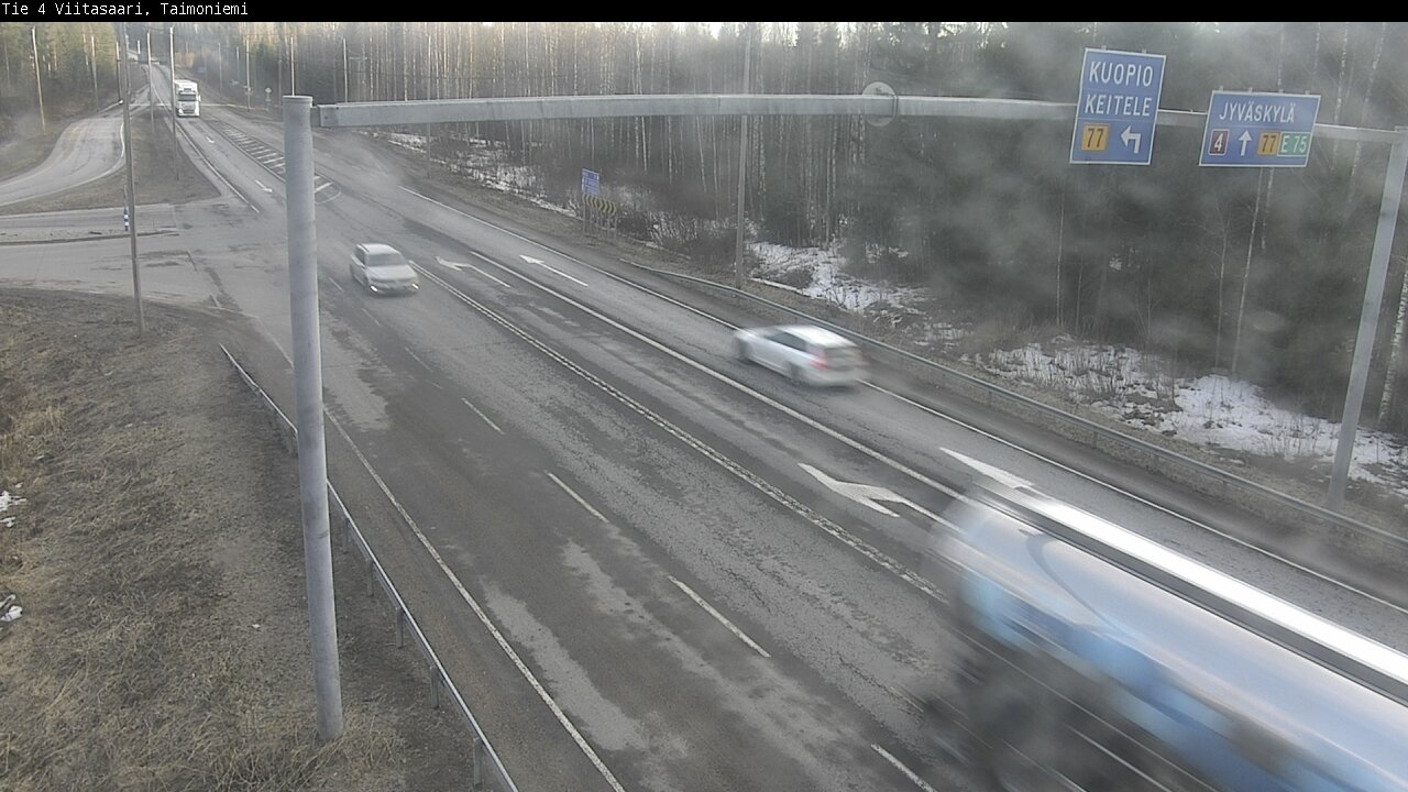 Weather Camera Image Road 4 Taimoniemi, Viitasaari, Keski-Suomi