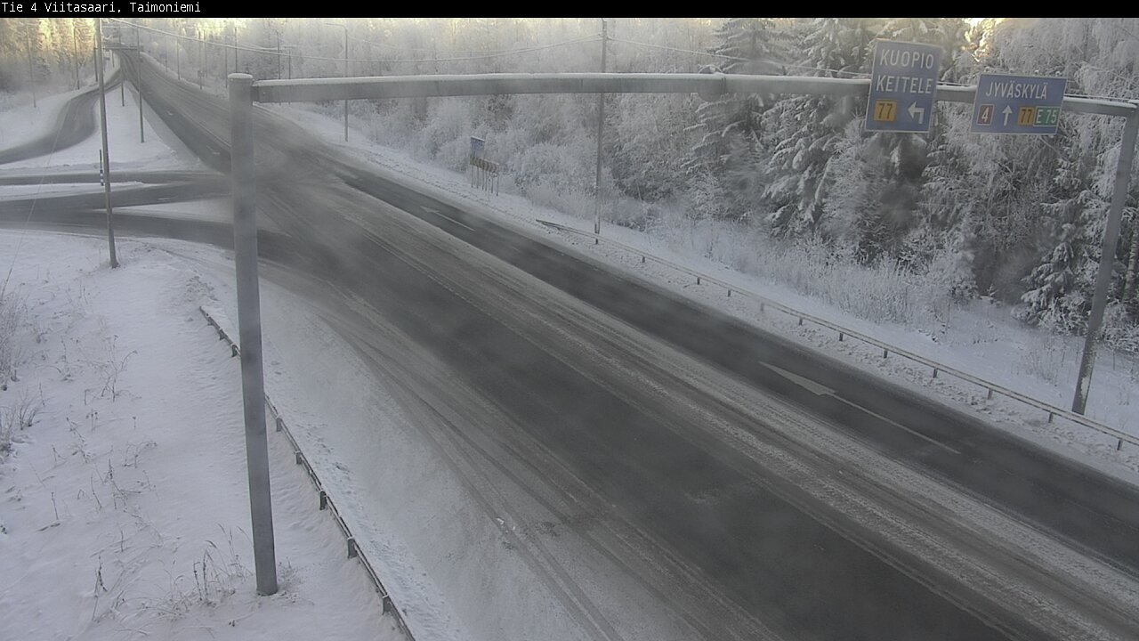 Weather Camera Image Road 4 Taimoniemi, Viitasaari, Keski-Suomi
