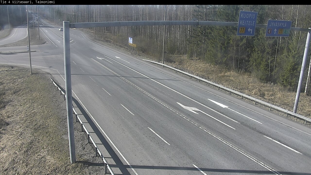Weather Camera Image Väg 4 Taimoniemi, Viitasaari, Keski-Suomi
