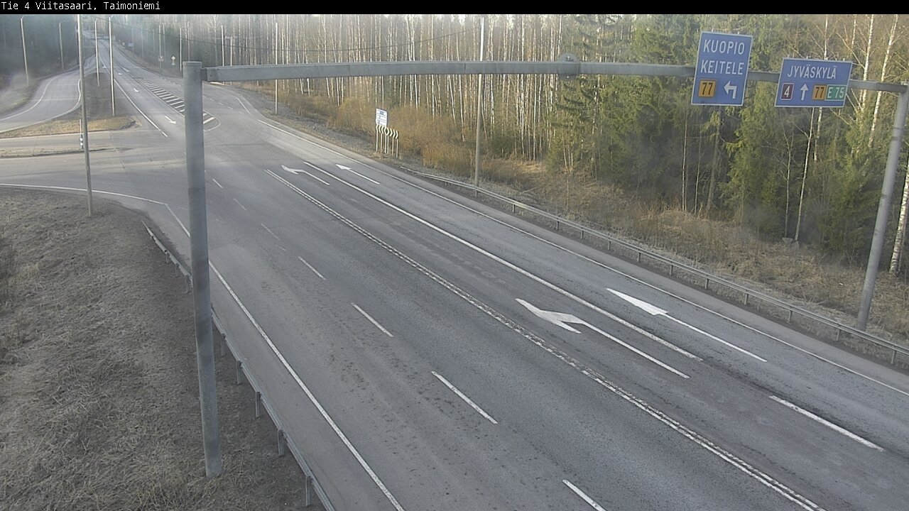 Weather Camera Image Väg 4 Taimoniemi, Viitasaari, Keski-Suomi