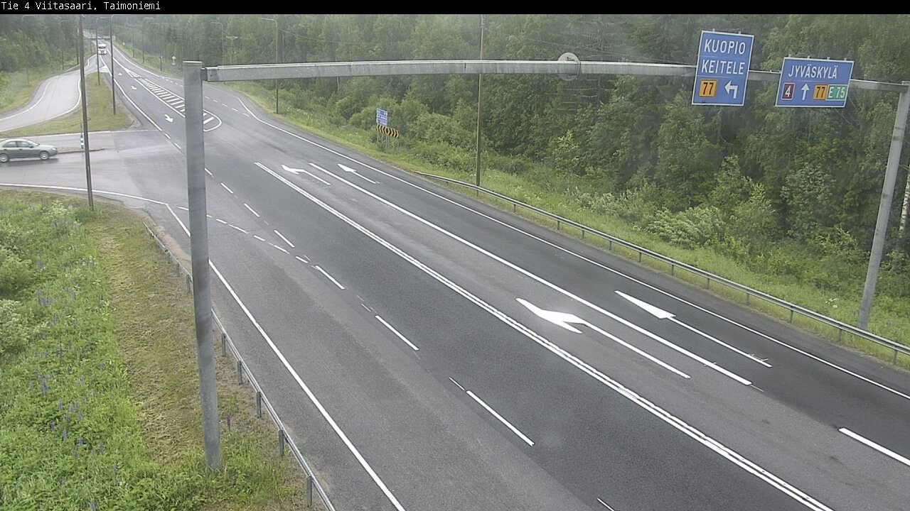 Weather Camera Image Väg 4 Taimoniemi, Viitasaari, Keski-Suomi