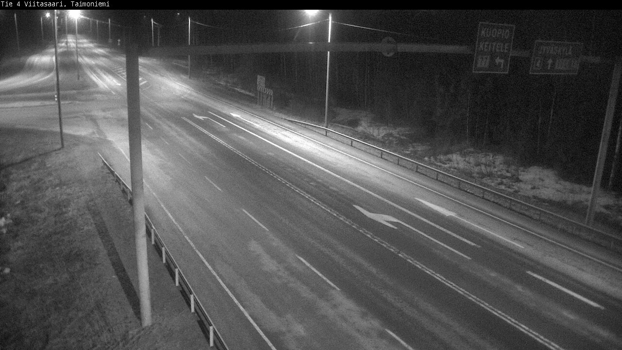 Weather Camera Image Road 4 Taimoniemi, Viitasaari, Keski-Suomi