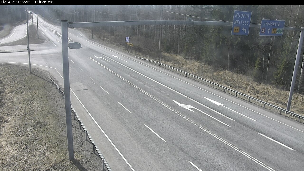 Weather Camera Image Väg 4 Taimoniemi, Viitasaari, Keski-Suomi