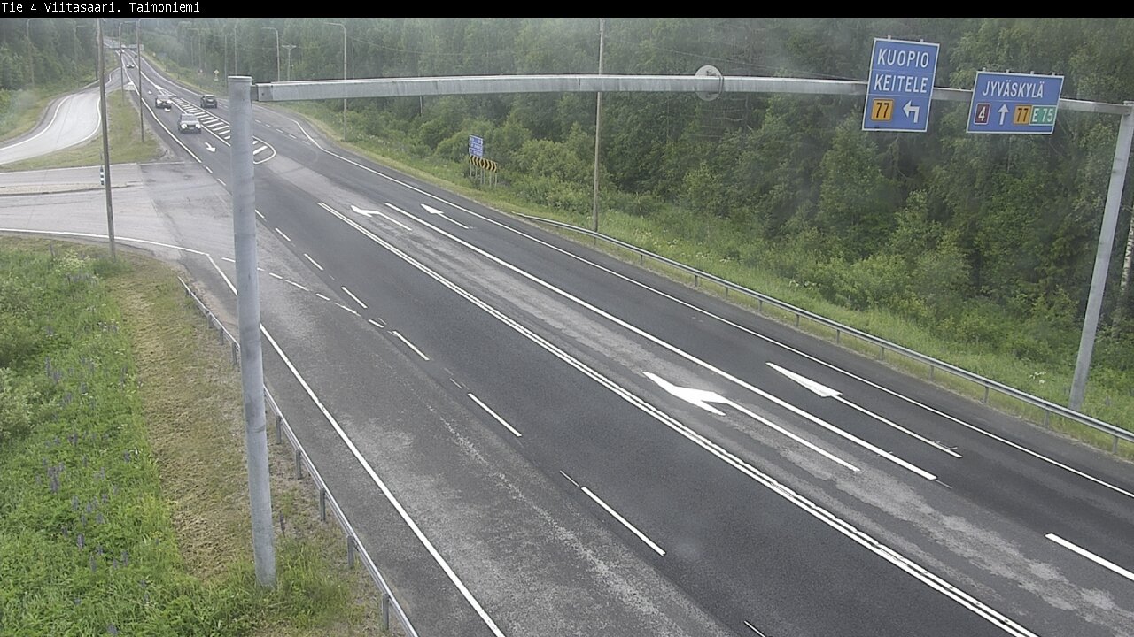 Weather Camera Image Väg 4 Taimoniemi, Viitasaari, Keski-Suomi