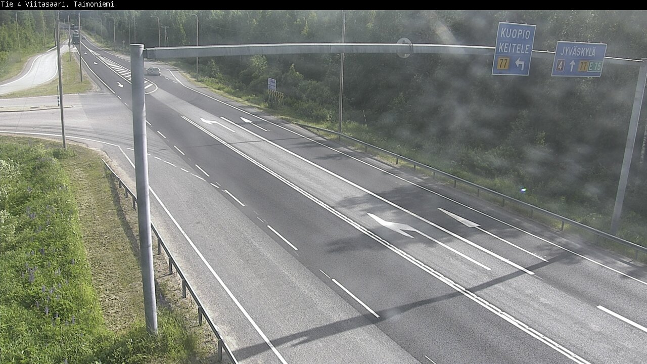 Kelikamerat Kuva Tie 4 Taimoniemi, Viitasaari, Keski-Suomi