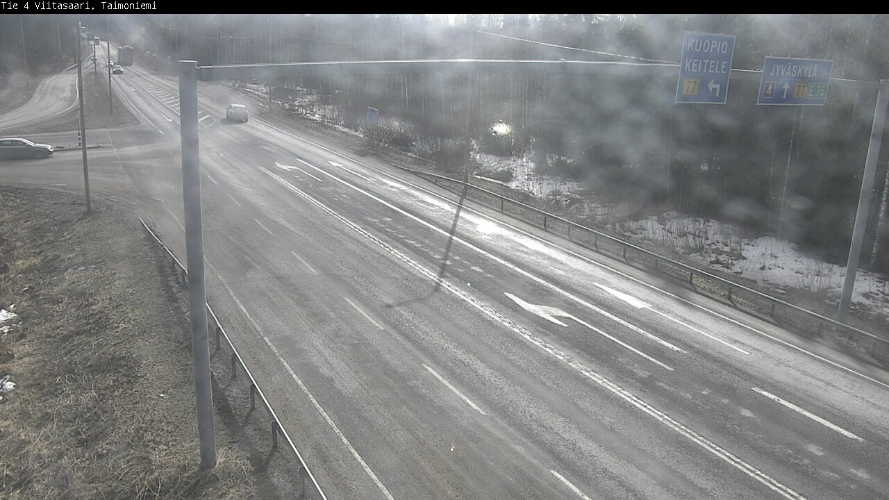 Weather Camera Image Väg 4 Taimoniemi, Viitasaari, Keski-Suomi