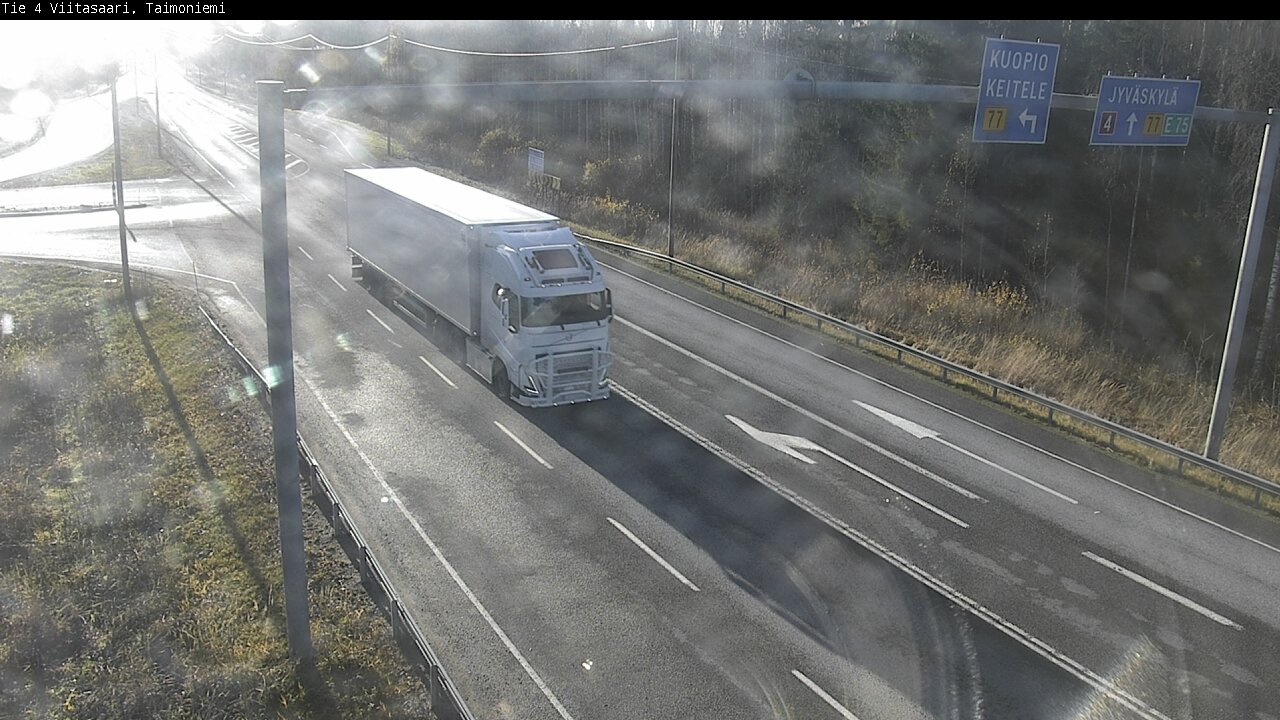 Kelikamerat Kuva Tie 4 Taimoniemi, Viitasaari, Keski-Suomi