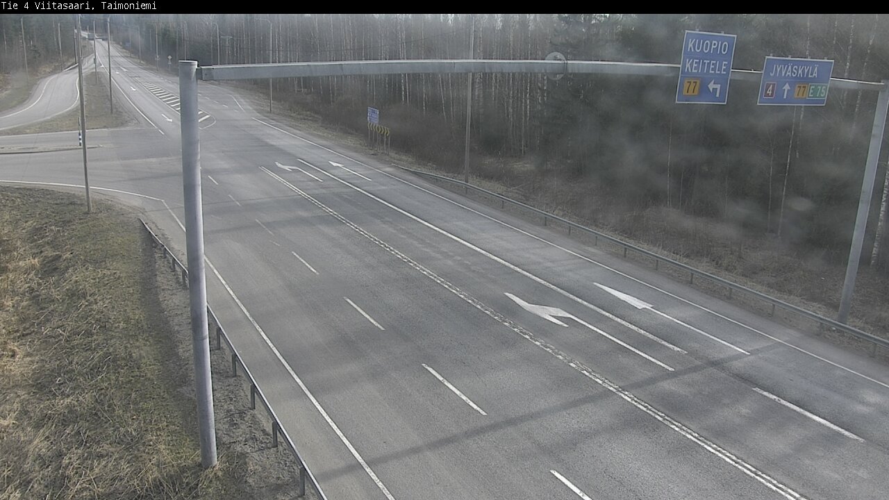 Weather Camera Image Väg 4 Taimoniemi, Viitasaari, Keski-Suomi