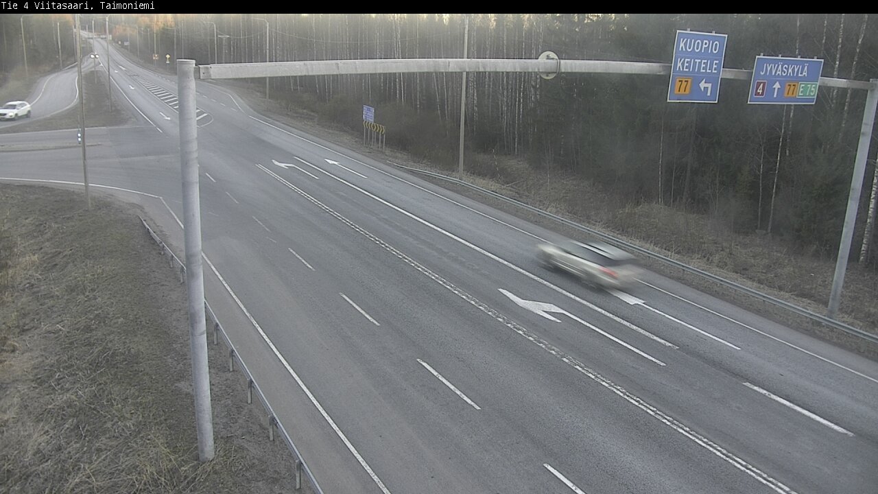 Weather Camera Image Väg 4 Taimoniemi, Viitasaari, Keski-Suomi