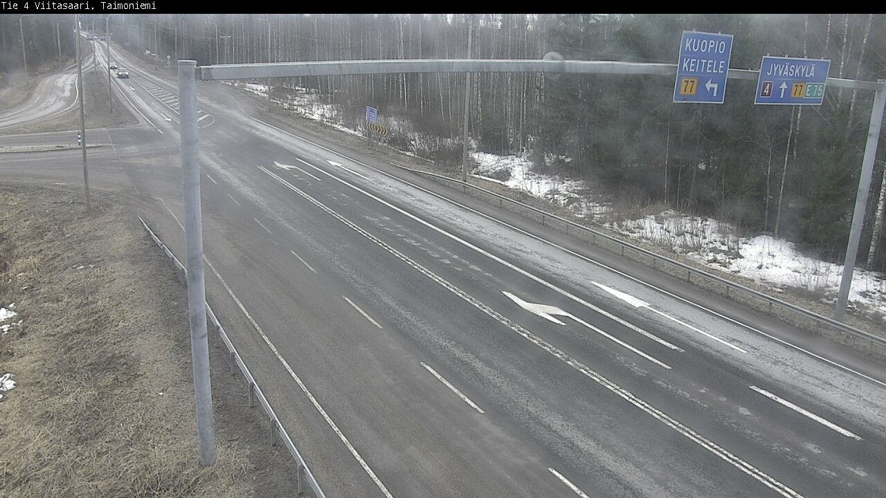 Weather Camera Image Väg 4 Taimoniemi, Viitasaari, Keski-Suomi