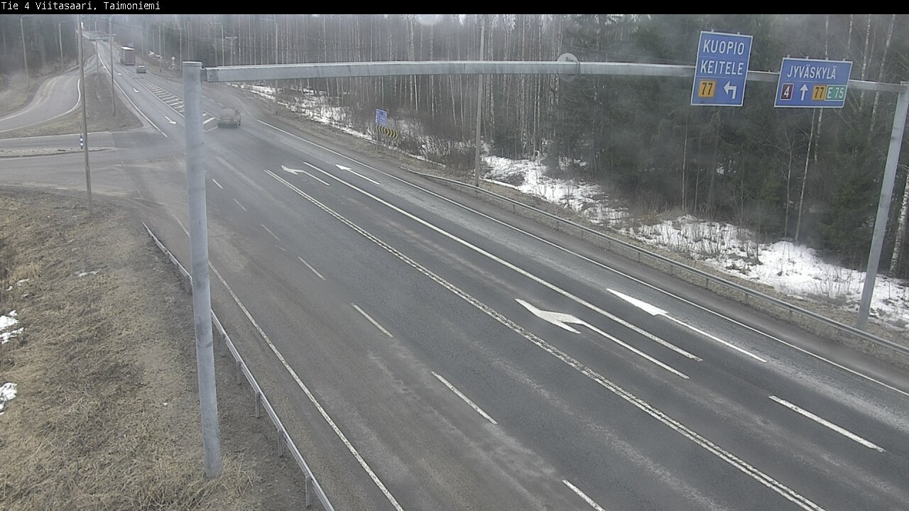 Weather Camera Image Road 4 Taimoniemi, Viitasaari, Keski-Suomi