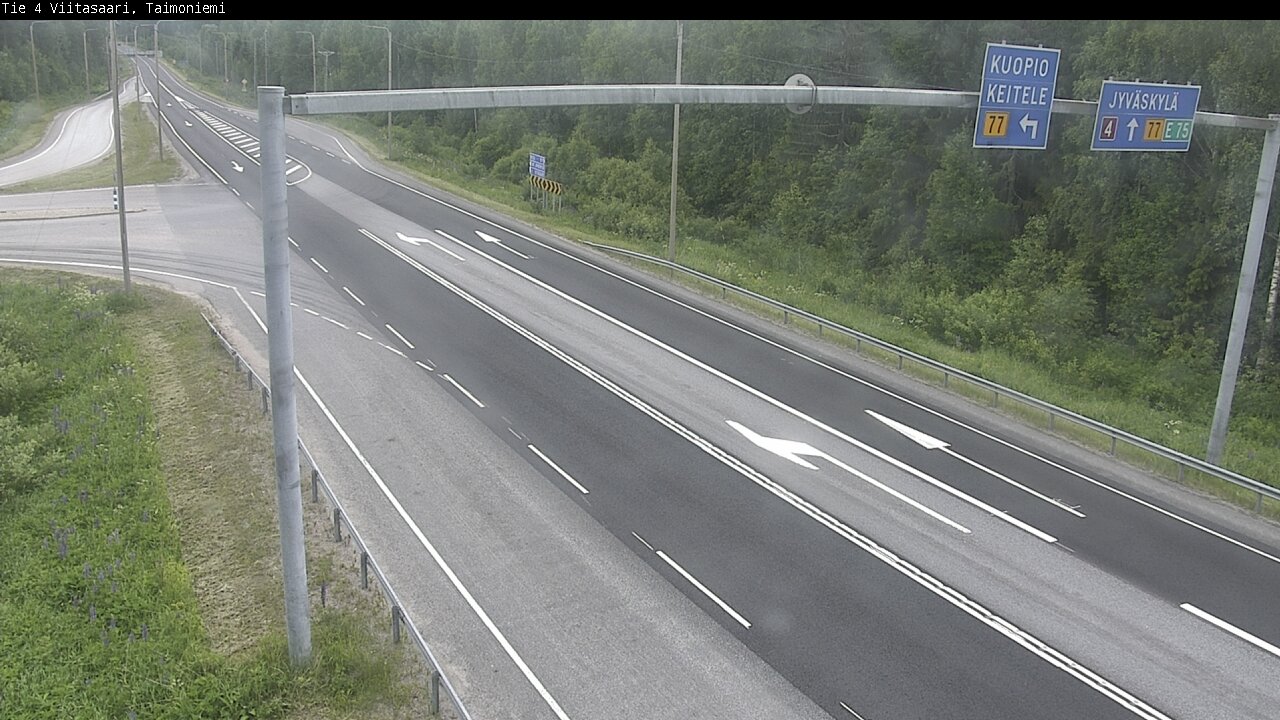Kelikamerat Kuva Tie 4 Taimoniemi, Viitasaari, Keski-Suomi