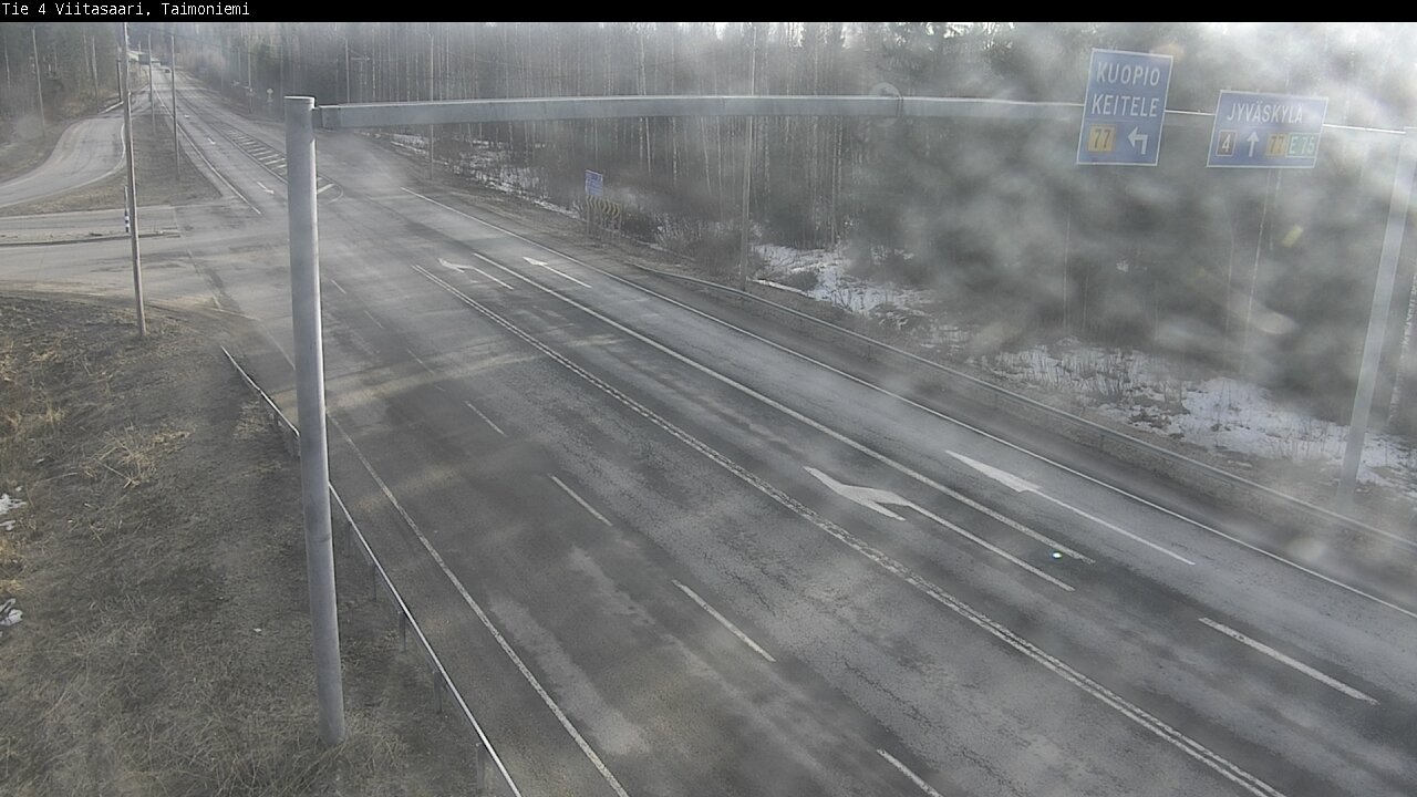 Weather Camera Image Väg 4 Taimoniemi, Viitasaari, Keski-Suomi