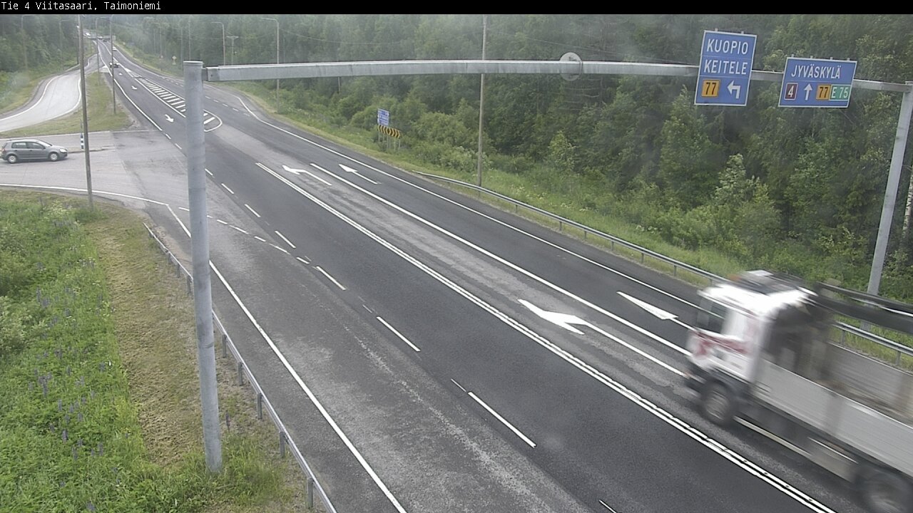 Weather Camera Image Väg 4 Taimoniemi, Viitasaari, Keski-Suomi