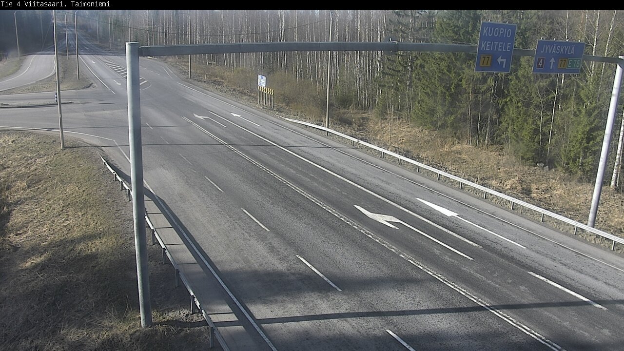 Weather Camera Image Väg 4 Taimoniemi, Viitasaari, Keski-Suomi