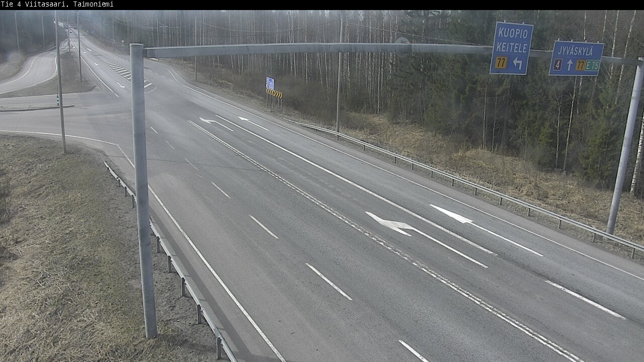 Weather Camera Image Väg 4 Taimoniemi, Viitasaari, Keski-Suomi