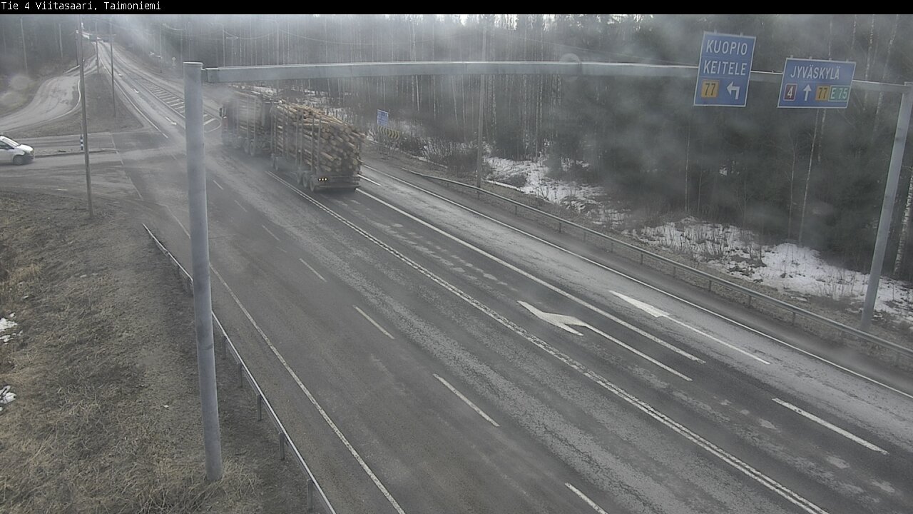 Weather Camera Image Väg 4 Taimoniemi, Viitasaari, Keski-Suomi