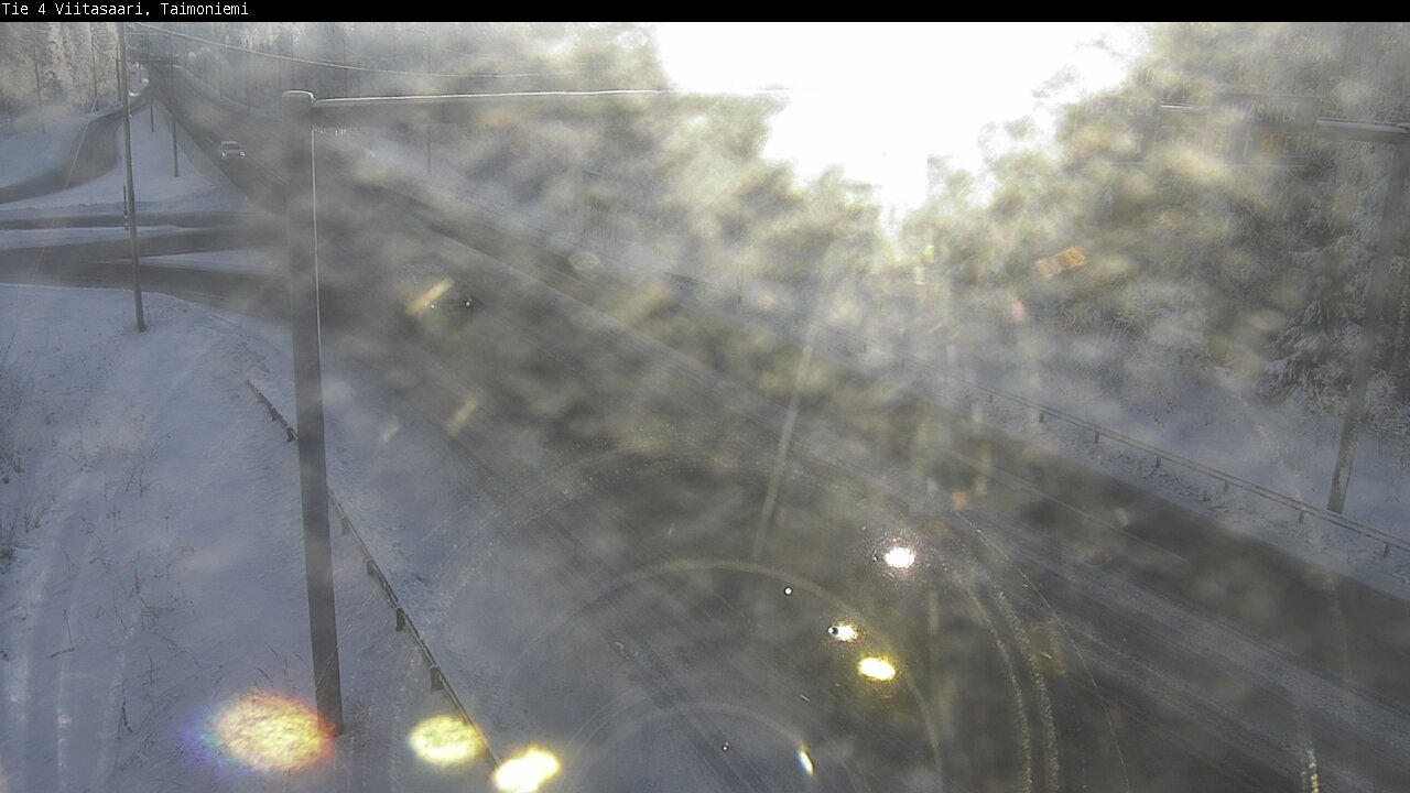 Weather Camera Image Väg 4 Taimoniemi, Viitasaari, Keski-Suomi