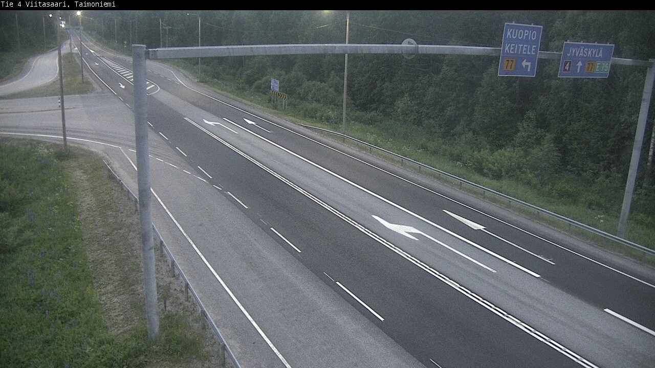 Kelikamerat Kuva Tie 4 Taimoniemi, Viitasaari, Keski-Suomi