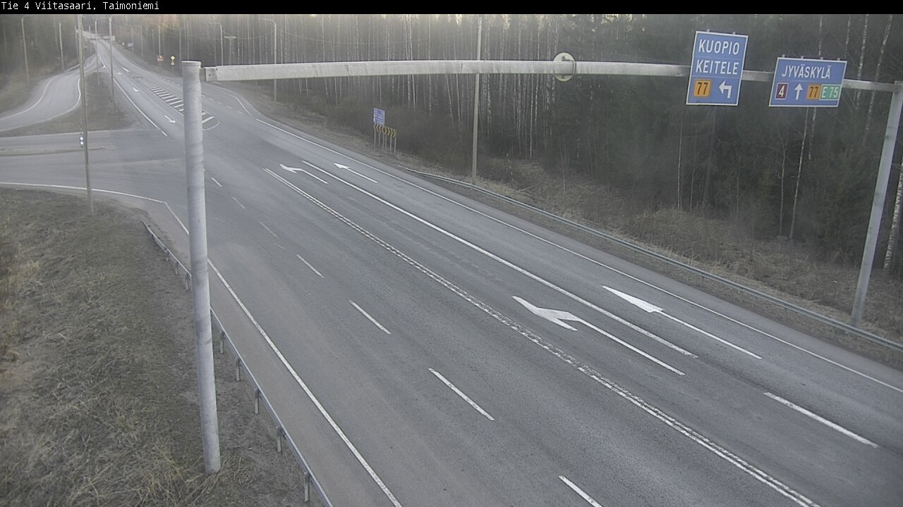 Kelikamerat Kuva Tie 4 Taimoniemi, Viitasaari, Keski-Suomi