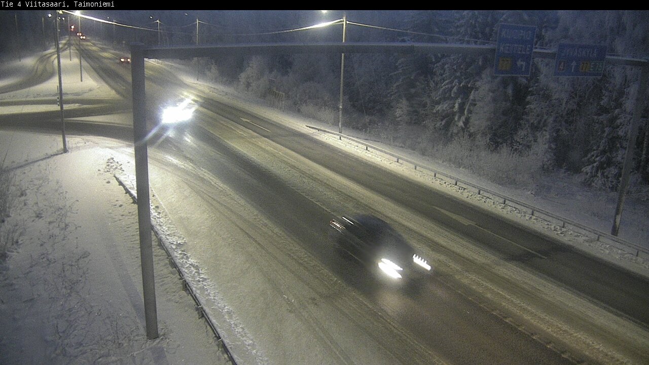 Weather Camera Image Road 4 Taimoniemi, Viitasaari, Keski-Suomi