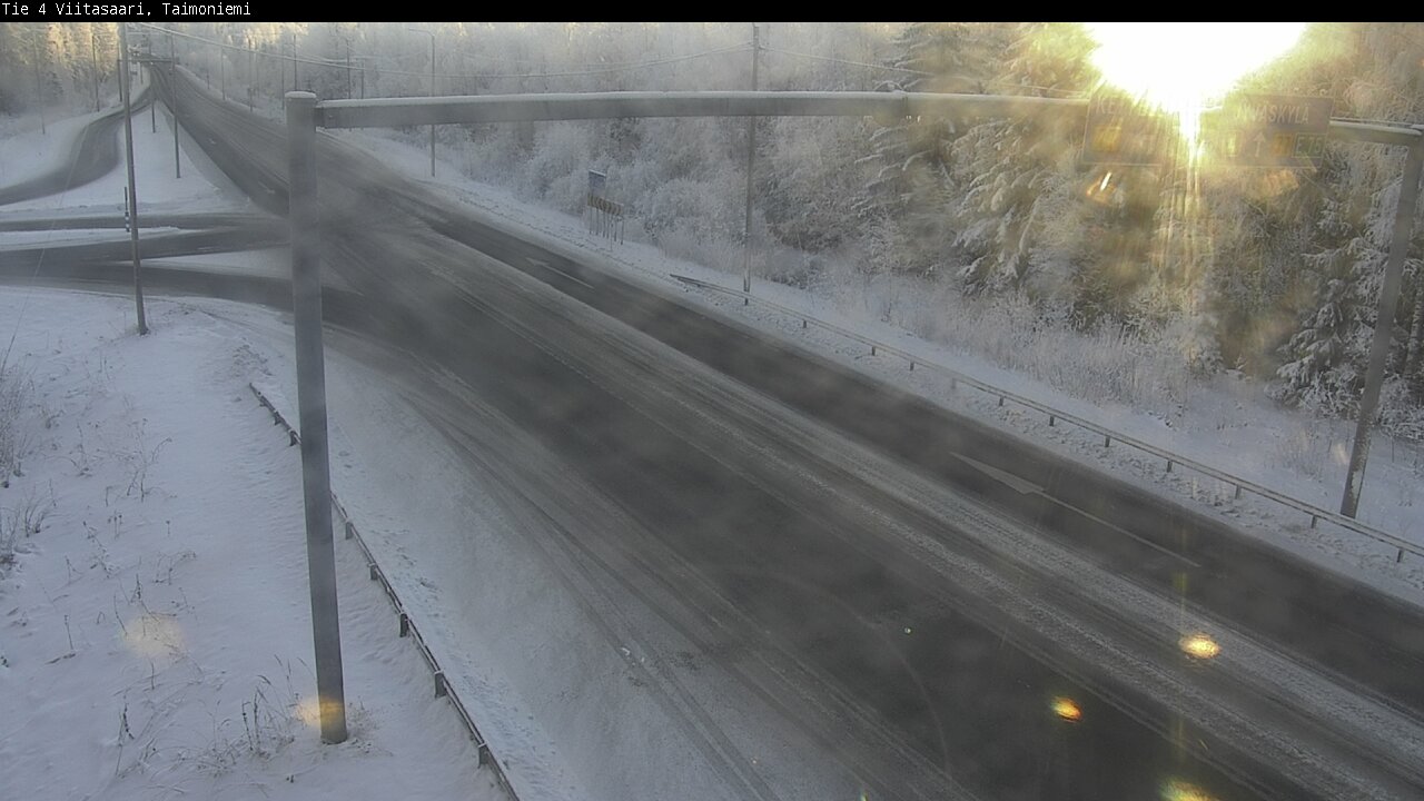Weather Camera Image Road 4 Taimoniemi, Viitasaari, Keski-Suomi
