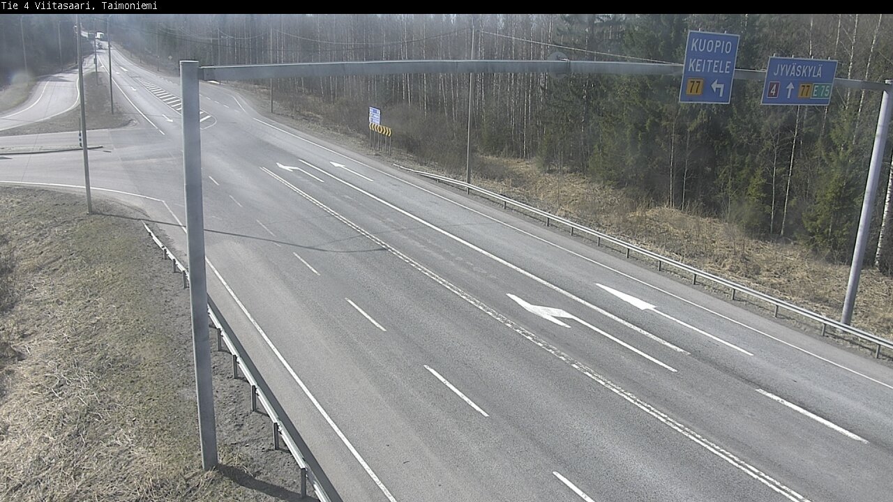 Weather Camera Image Väg 4 Taimoniemi, Viitasaari, Keski-Suomi