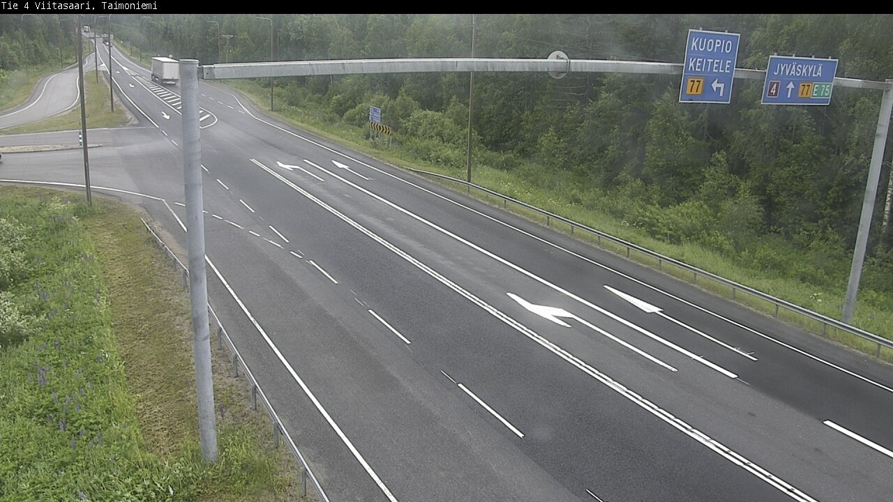 Weather Camera Image Väg 4 Taimoniemi, Viitasaari, Keski-Suomi