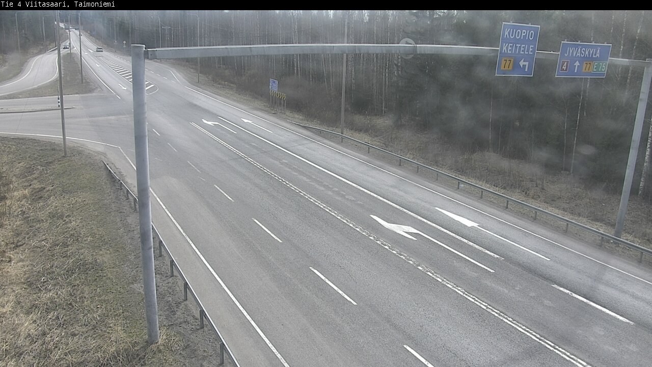 Weather Camera Image Väg 4 Taimoniemi, Viitasaari, Keski-Suomi