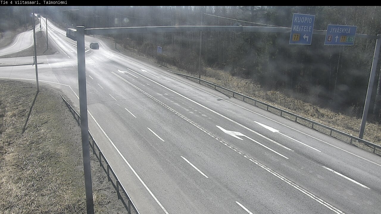Weather Camera Image Väg 4 Taimoniemi, Viitasaari, Keski-Suomi