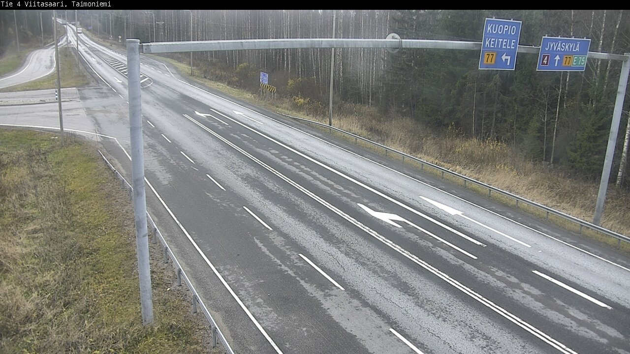 Weather Camera Image Road 4 Taimoniemi, Viitasaari, Keski-Suomi