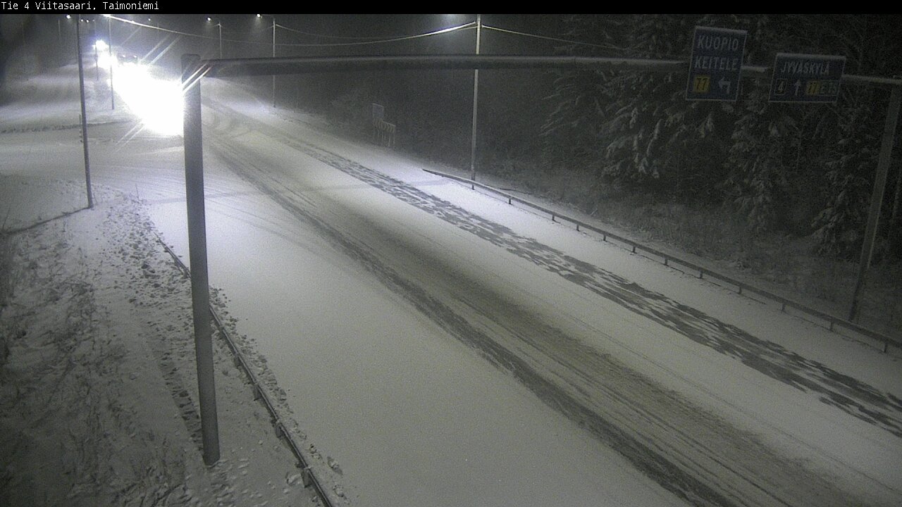 Kelikamerat Kuva Tie 4 Taimoniemi, Viitasaari, Keski-Suomi