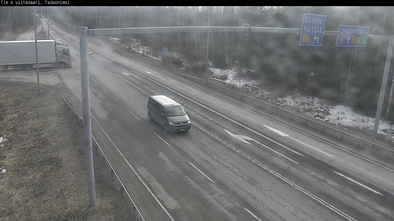 Weather Camera Image Väg 4 Taimoniemi, Viitasaari, Keski-Suomi