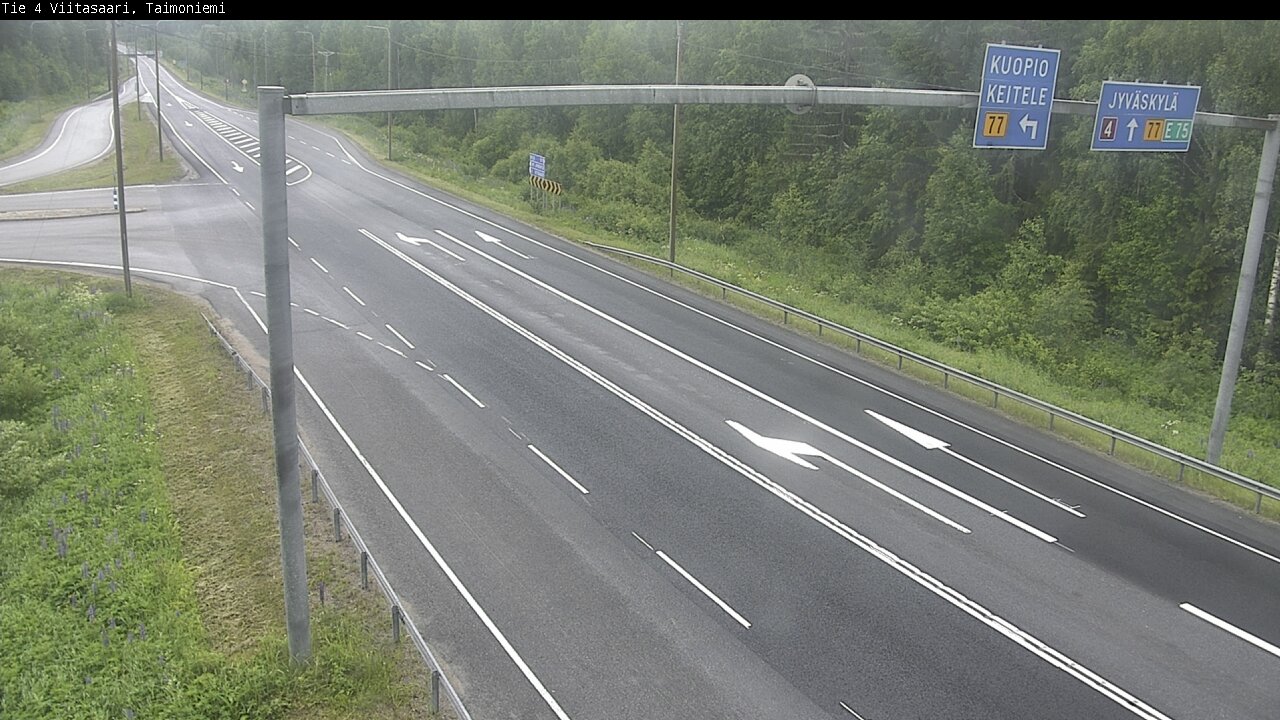 Kelikamerat Kuva Tie 4 Taimoniemi, Viitasaari, Keski-Suomi
