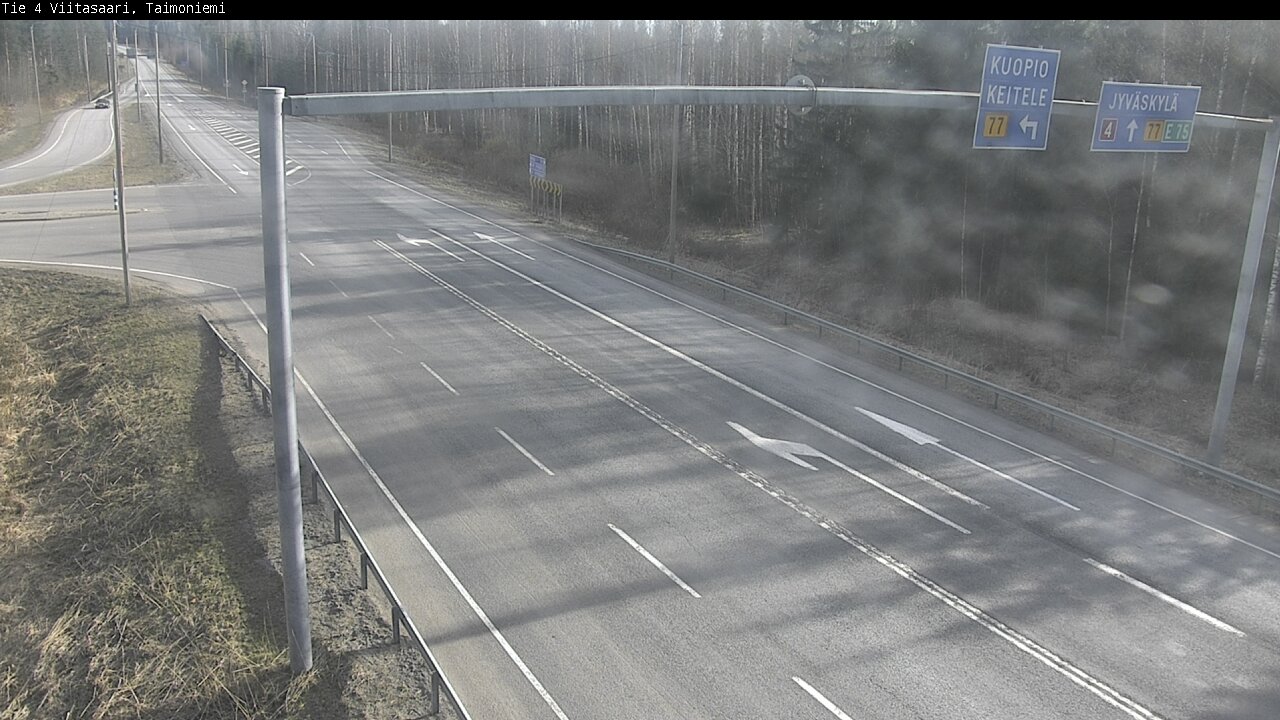 Weather Camera Image Väg 4 Taimoniemi, Viitasaari, Keski-Suomi