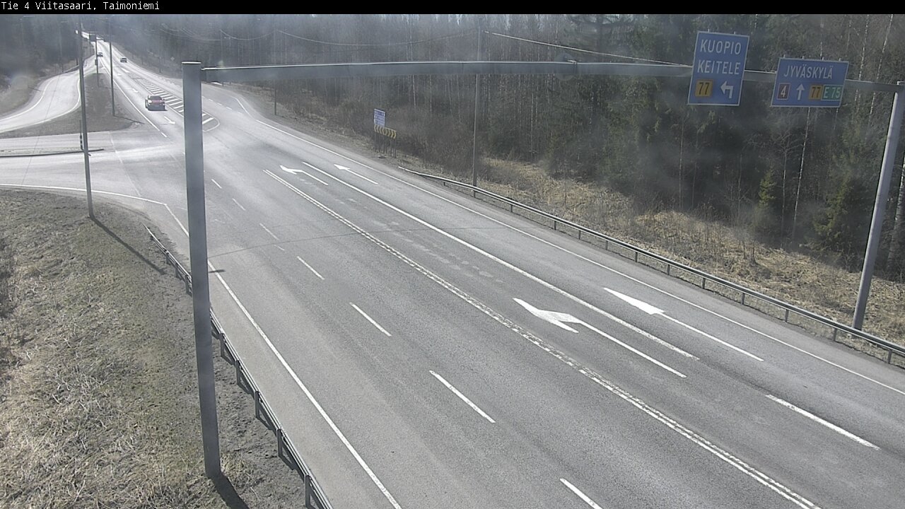 Weather Camera Image Väg 4 Taimoniemi, Viitasaari, Keski-Suomi