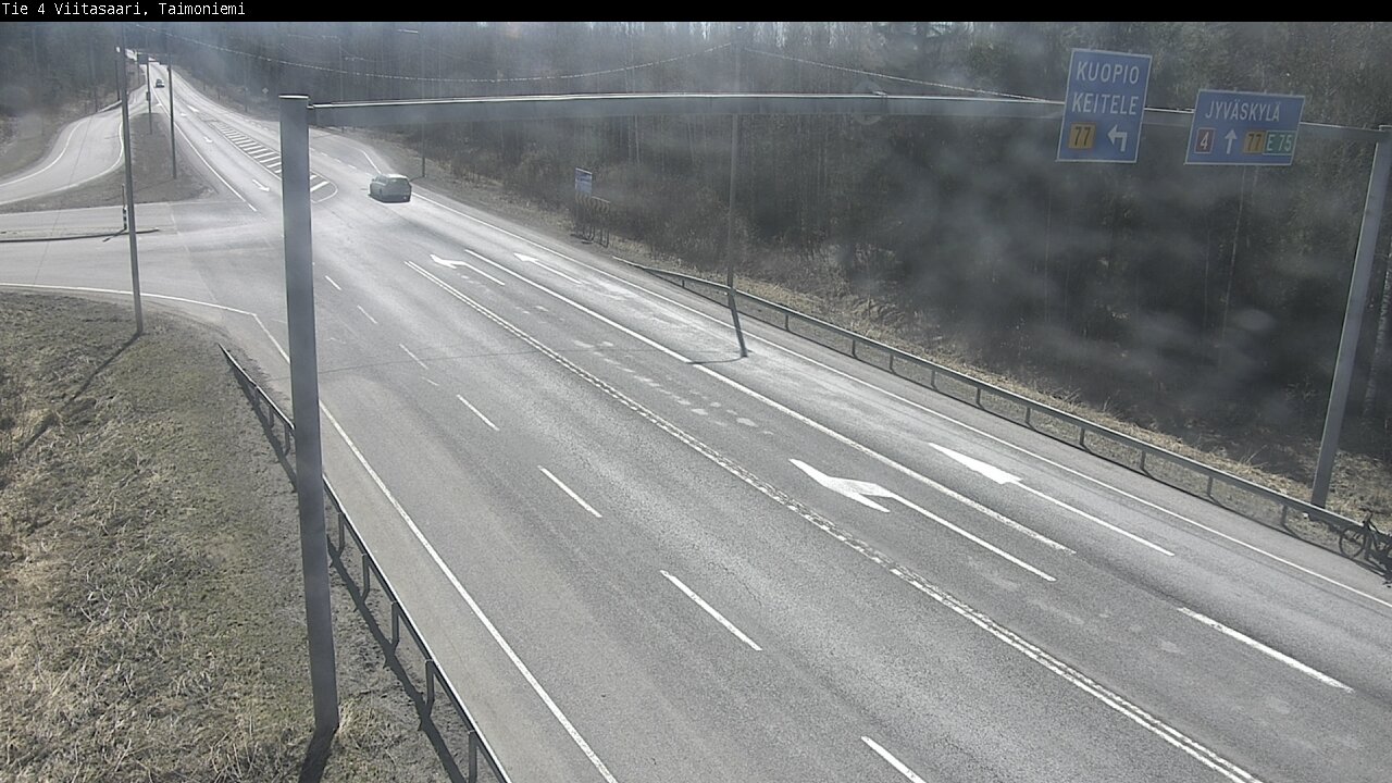 Weather Camera Image Väg 4 Taimoniemi, Viitasaari, Keski-Suomi
