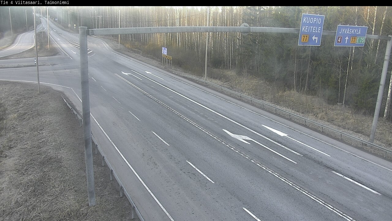 Weather Camera Image Väg 4 Taimoniemi, Viitasaari, Keski-Suomi