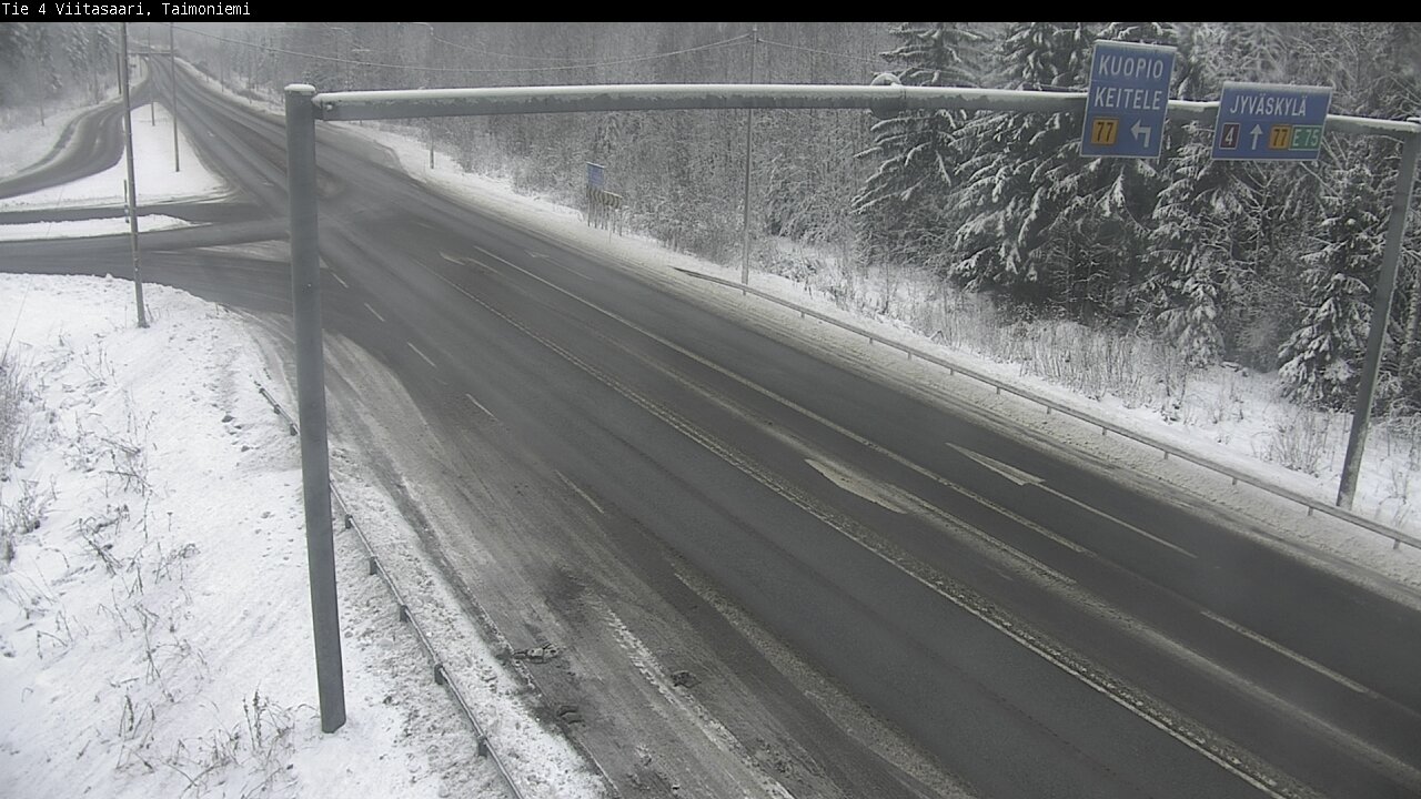 Weather Camera Image Väg 4 Taimoniemi, Viitasaari, Keski-Suomi