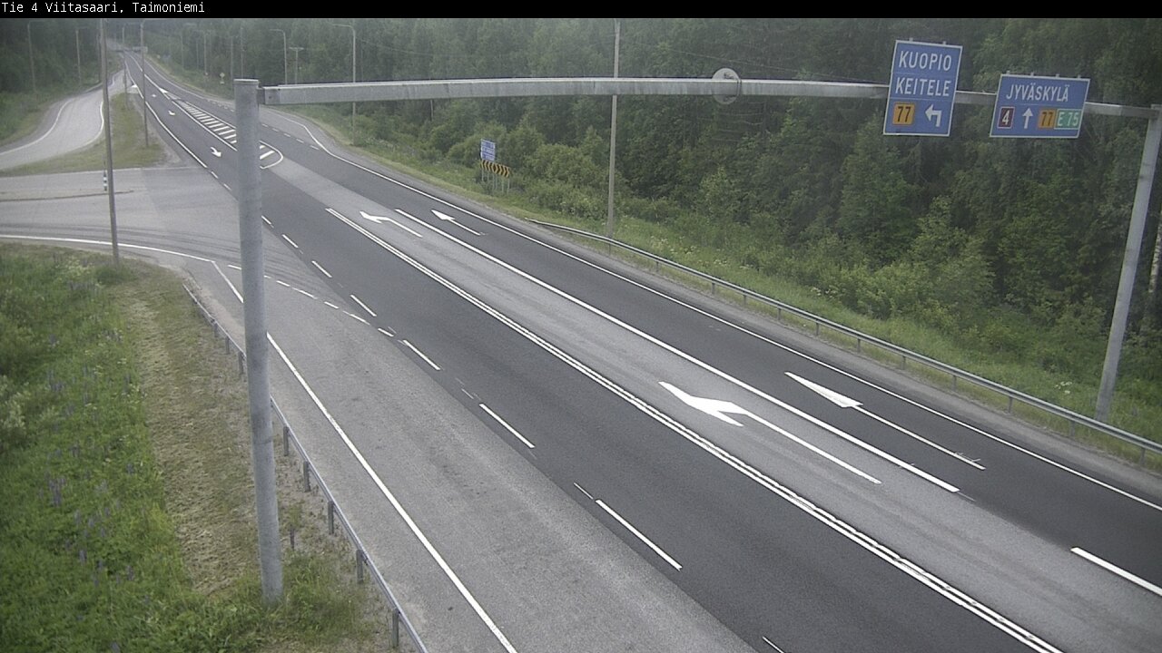 Kelikamerat Kuva Tie 4 Taimoniemi, Viitasaari, Keski-Suomi