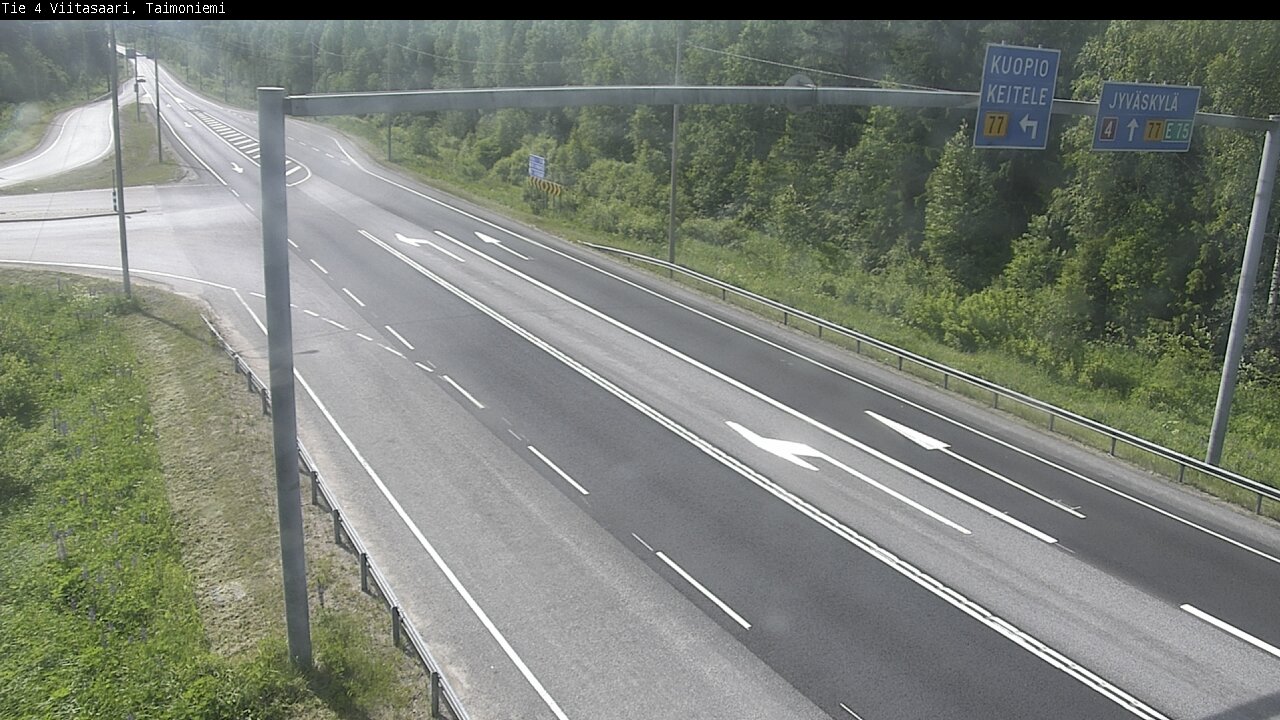 Kelikamerat Kuva Tie 4 Taimoniemi, Viitasaari, Keski-Suomi