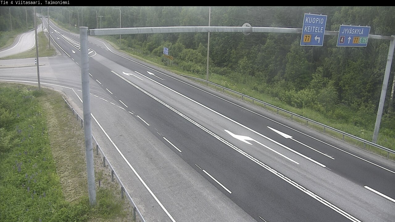 Kelikamerat Kuva Tie 4 Taimoniemi, Viitasaari, Keski-Suomi