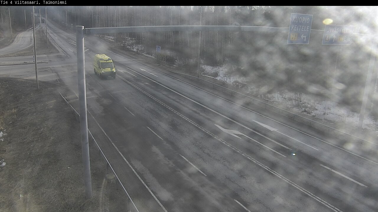 Weather Camera Image Väg 4 Taimoniemi, Viitasaari, Keski-Suomi