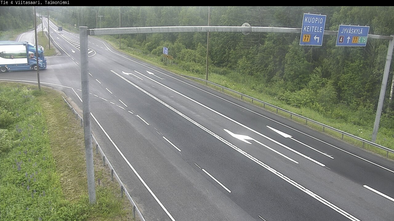 Weather Camera Image Road 4 Taimoniemi, Viitasaari, Keski-Suomi