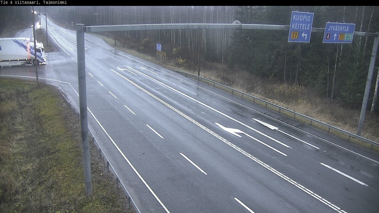 Weather Camera Image Väg 4 Taimoniemi, Viitasaari, Keski-Suomi