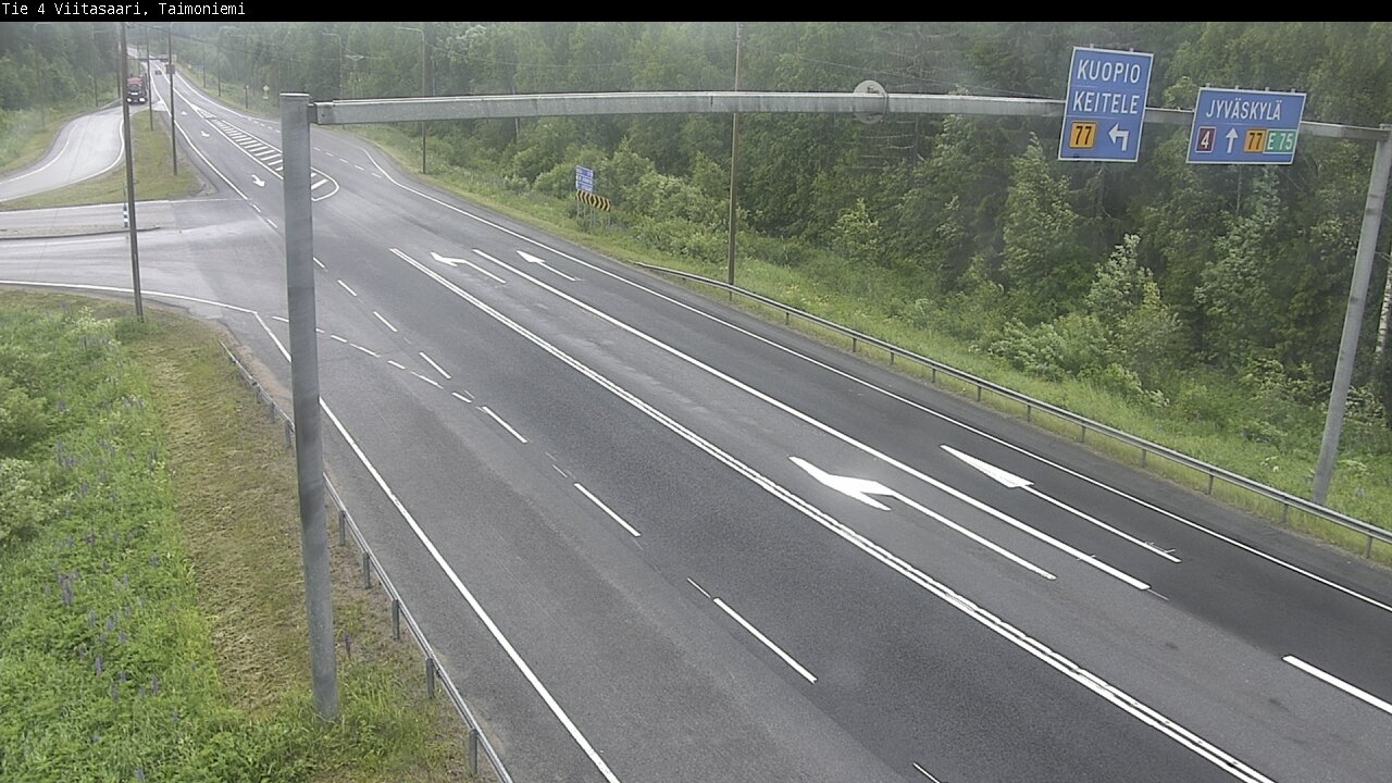 Weather Camera Image Road 4 Taimoniemi, Viitasaari, Keski-Suomi