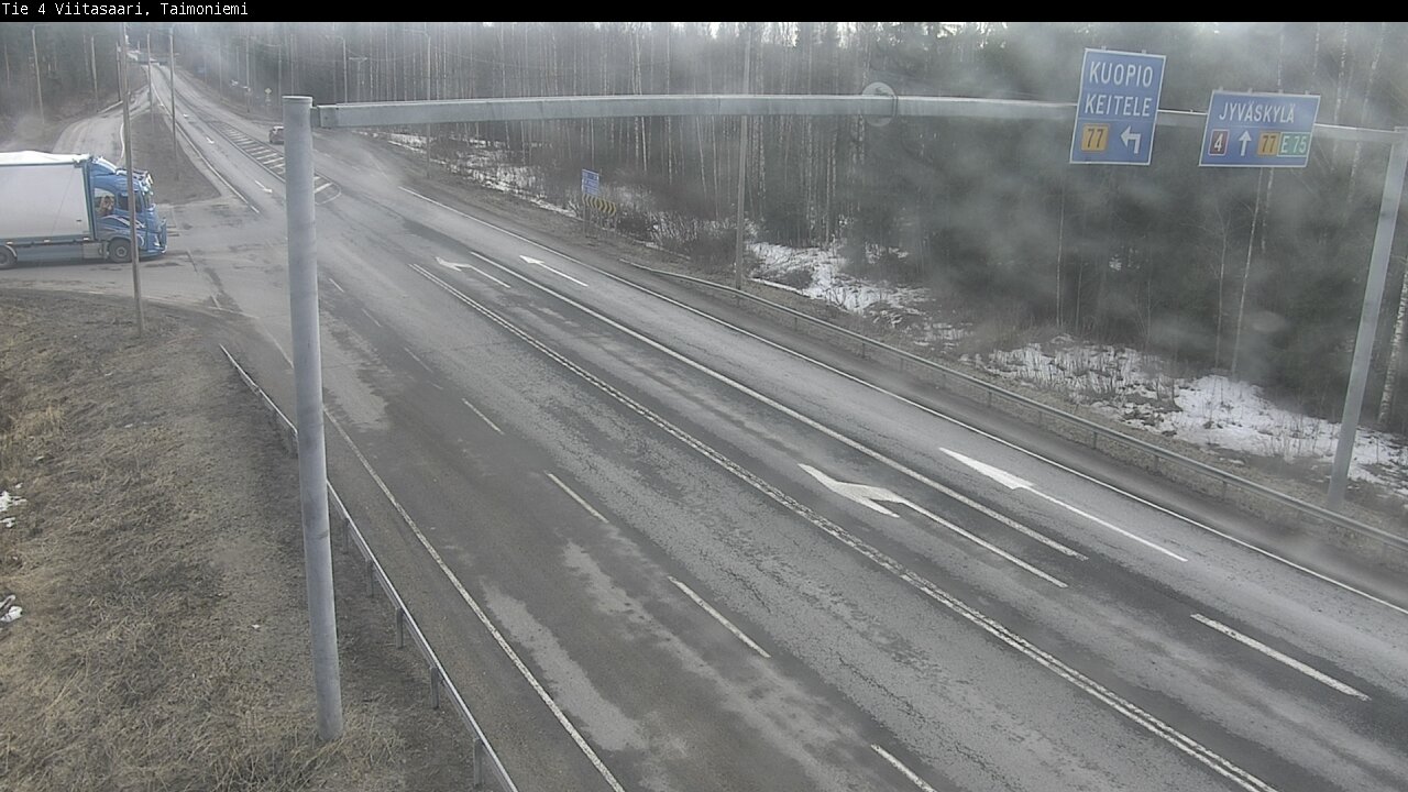 Weather Camera Image Road 4 Taimoniemi, Viitasaari, Keski-Suomi
