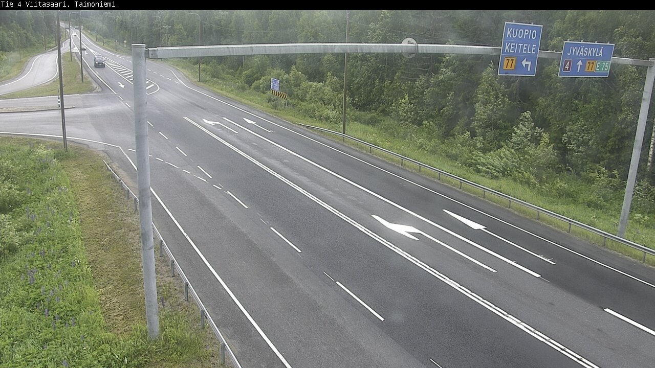 Weather Camera Image Väg 4 Taimoniemi, Viitasaari, Keski-Suomi