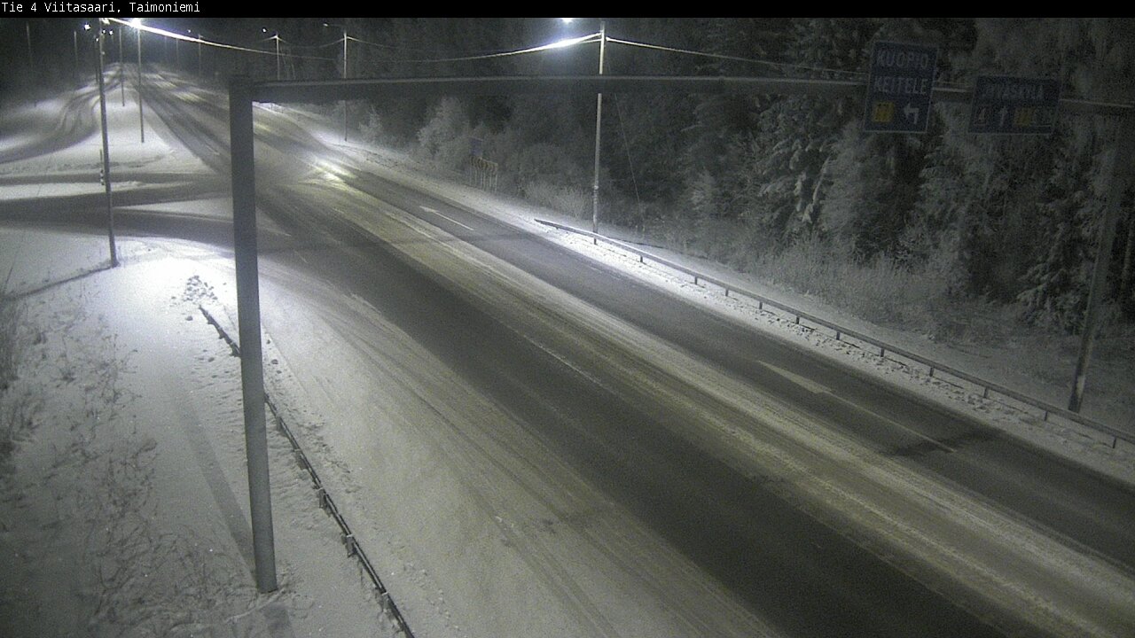 Weather Camera Image Road 4 Taimoniemi, Viitasaari, Keski-Suomi