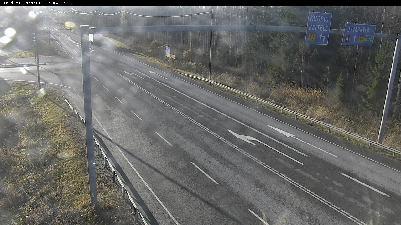 Kelikamerat Kuva Tie 4 Taimoniemi, Viitasaari, Keski-Suomi